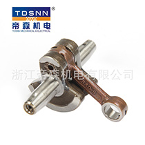 農(nóng)機(jī)配件曲軸連桿40F通用汽油機(jī)割灌機(jī)割草機(jī)配件曲軸TS40-6批發(fā)